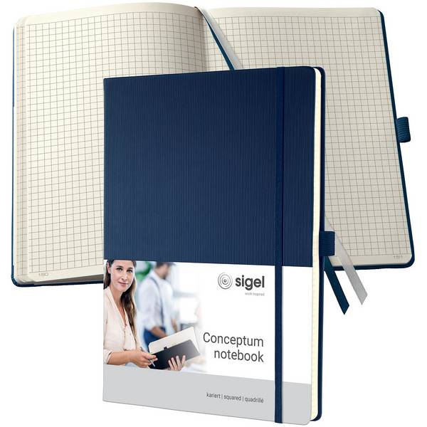 Sigel CONCEPTUM A4 194Blätter Blau Notizbuch (CO646)