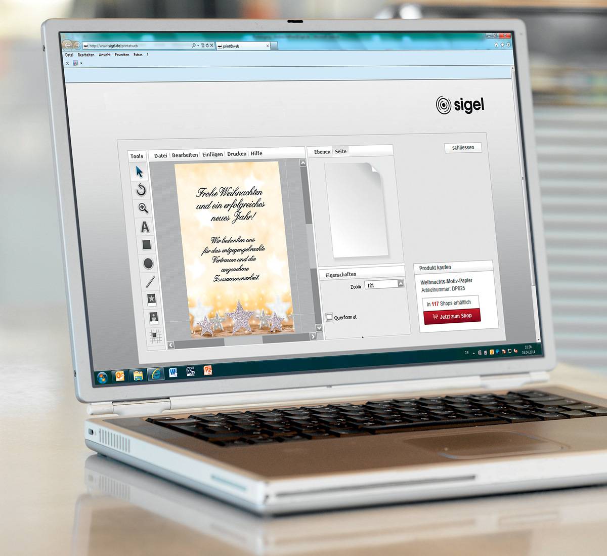 Lettera di Natale Sigel Din A4 90 g/m²-3