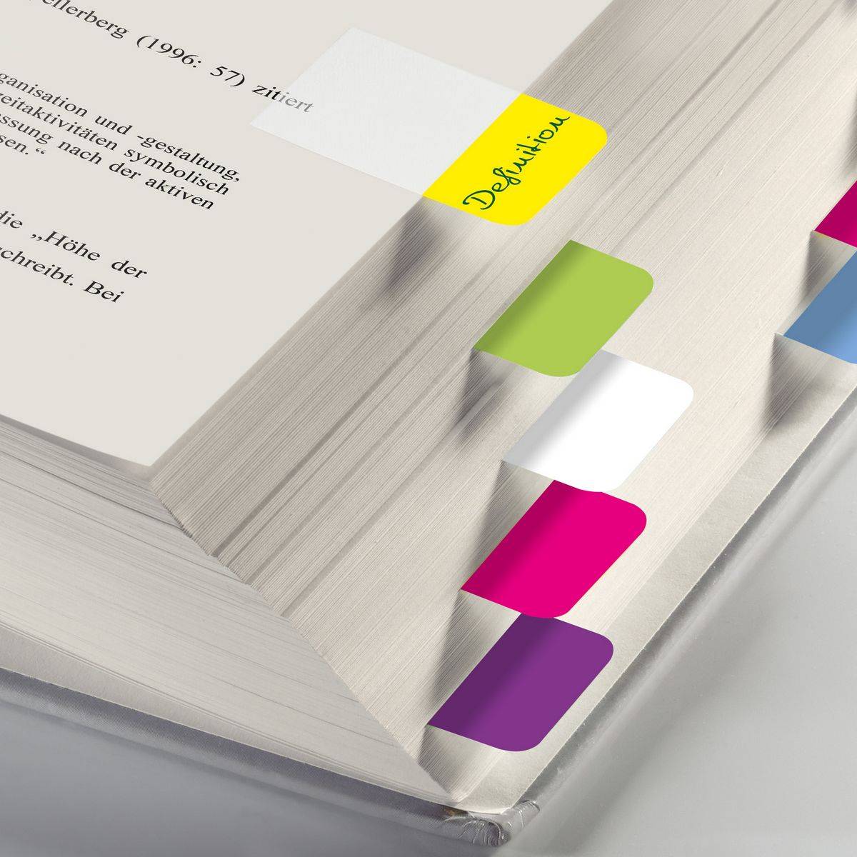 Sigel Haftmarker HN203 60 St./Pack. Grün, Gelb, Pink, Blau, Violett, Weiß (HN203)-3