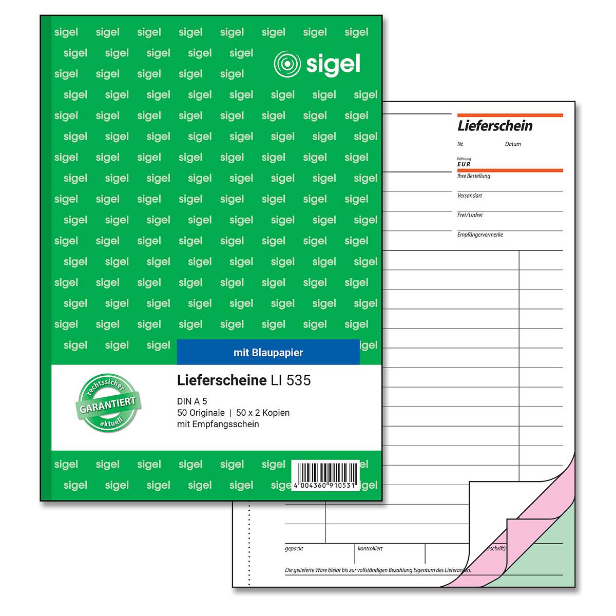 Sigel LI535 Geschäftsformular (LI535)