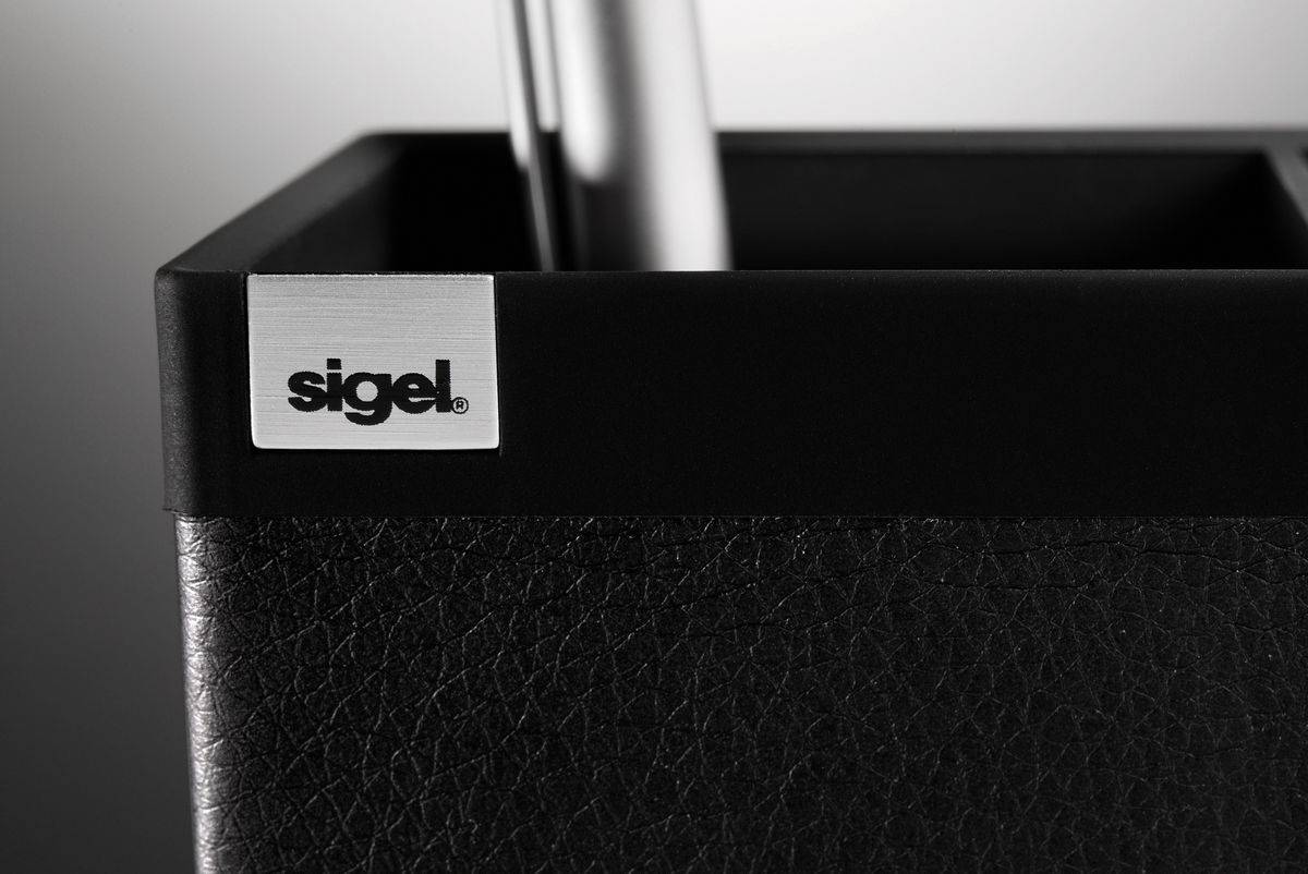 Portapenne SIGEL Portapenne Sigel Cintano:S 13.0 x 6.0 x 10.7 cm nero-1
