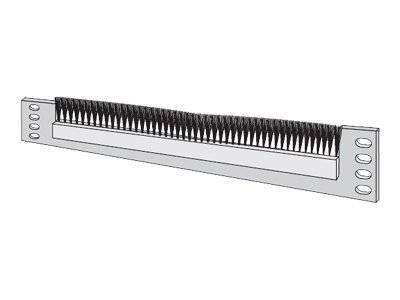 apraNET - Kabelführungsplatte für Schaltschrank - Hellgrau, RAL 7035 - 1U - 48.3 cm (19")-0