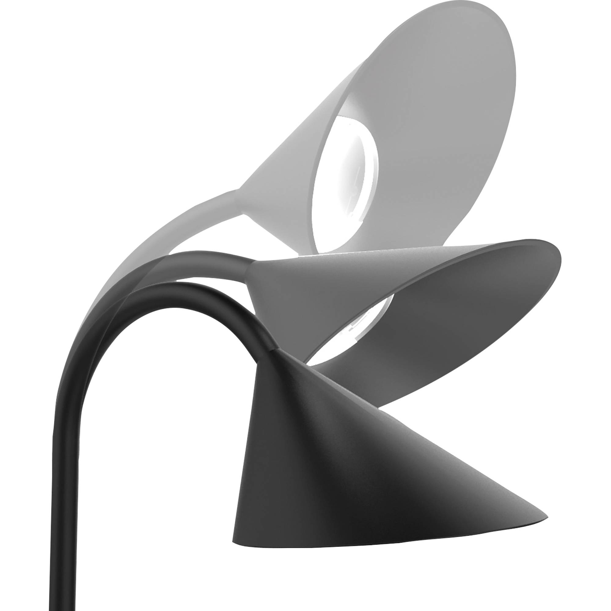 Lampada LED da Tavolo Sol Unilux - 5 W - 400077402 (Nero)-1