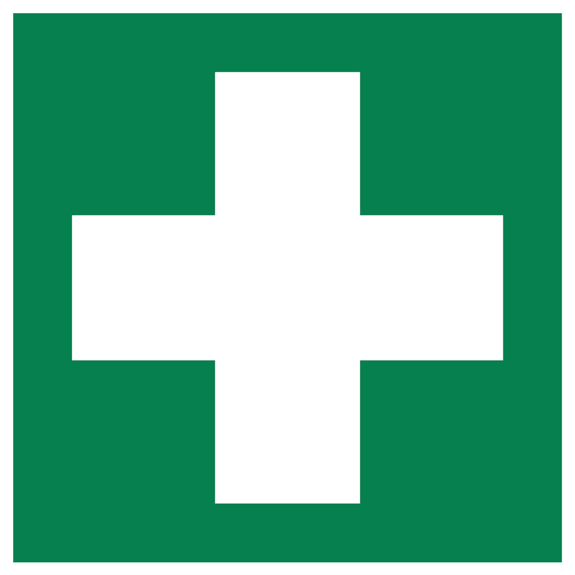 Hinweisschild Erste Hilfe langnachleuchtend 200x200mm PVC (490274300)-0