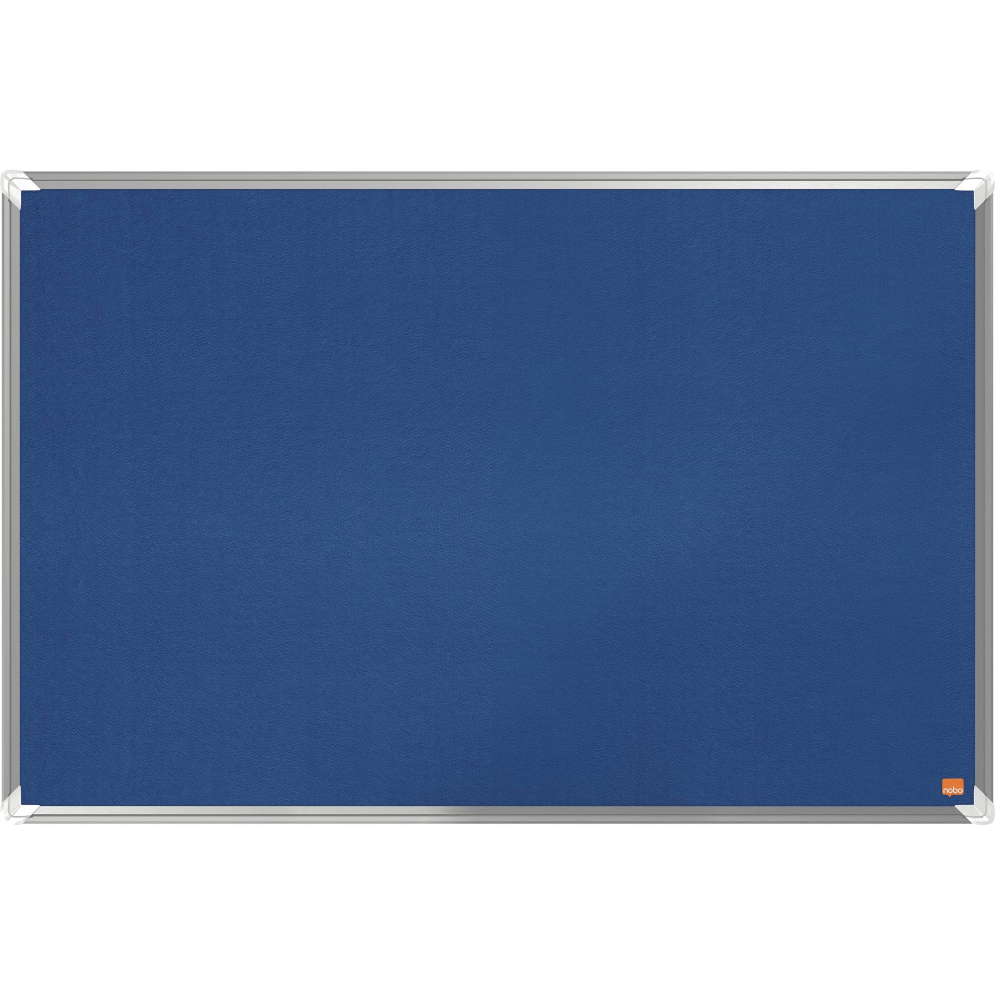 Nobo Premium Plus bacheca per appunti Interno Blu Alluminio (Nobo 1915188 Premiu-0