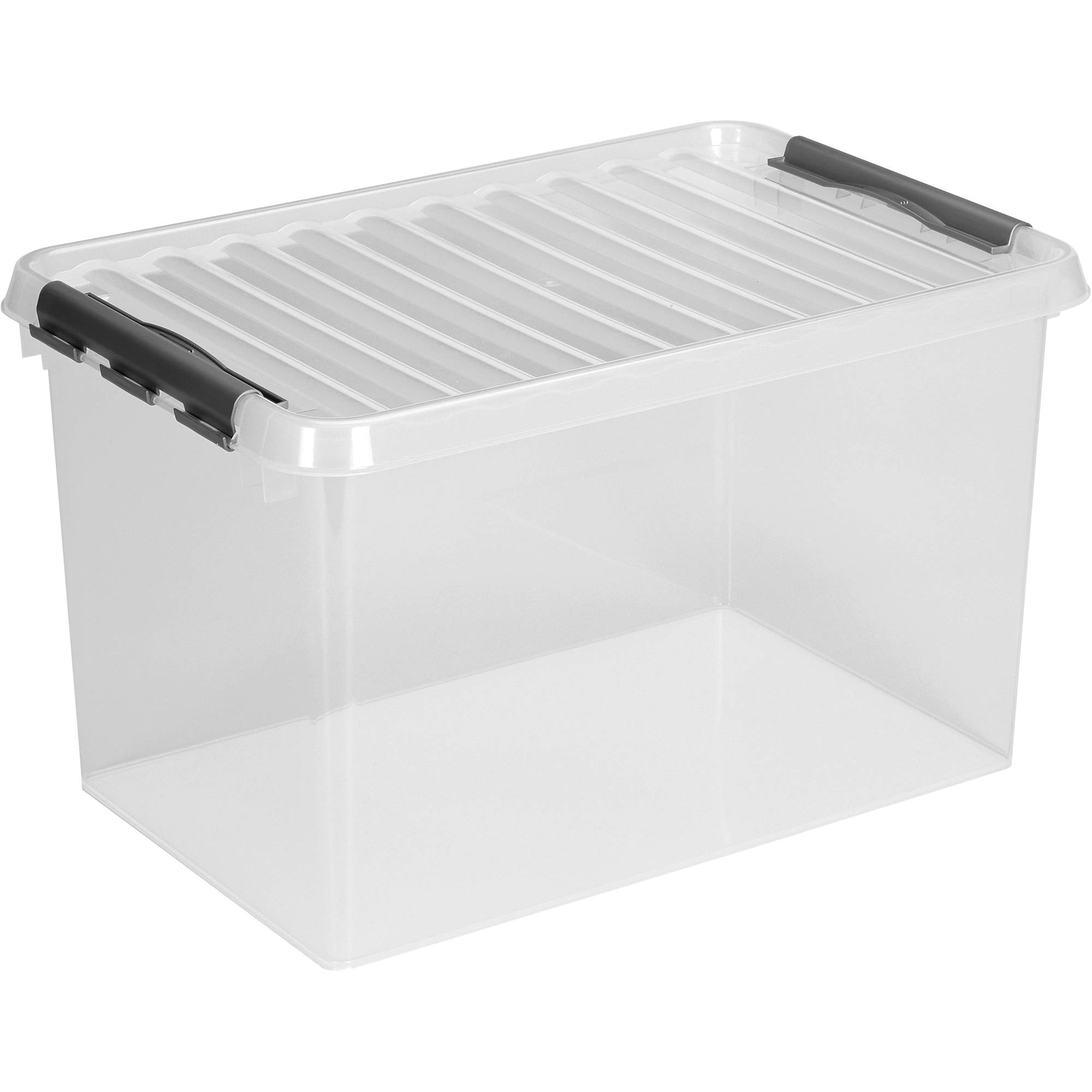 contenitori per articoli da sole Helit Box 72 L Q-Line 72,0 l - 60,0 x 40,0 x 42,0 cm trasparente-0
