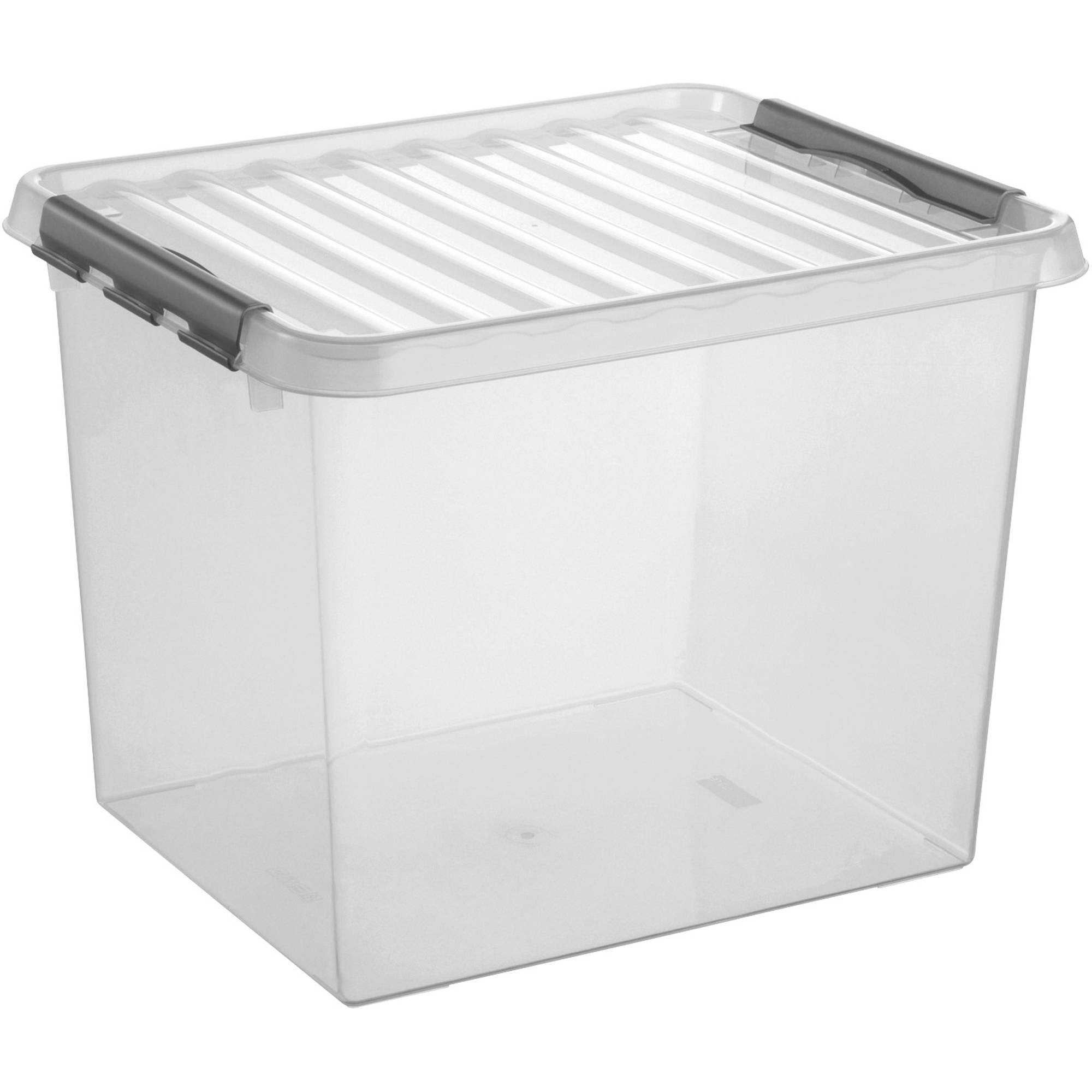 contenitori per articoli da sole Helit Box 52 L Q-Line 52,0 l - 50,0 x 40,0 x 38,0 cm trasparente-0