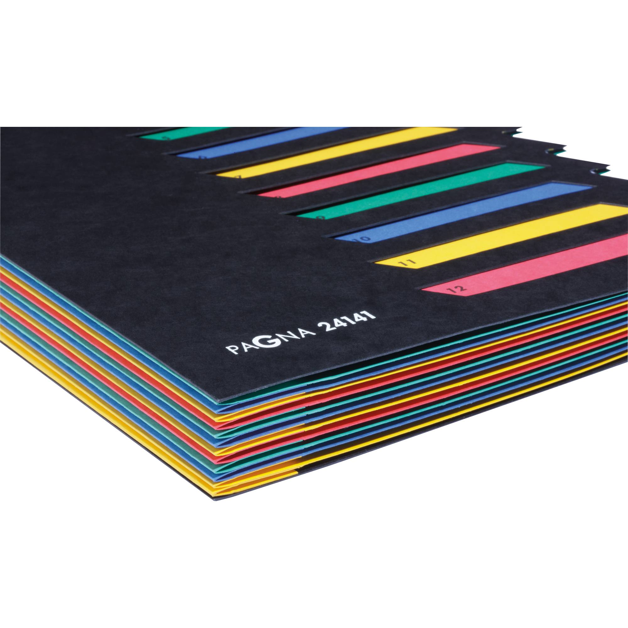 PAGNA COLLEDER ORDINE 12 Compartimenti - Nero-1