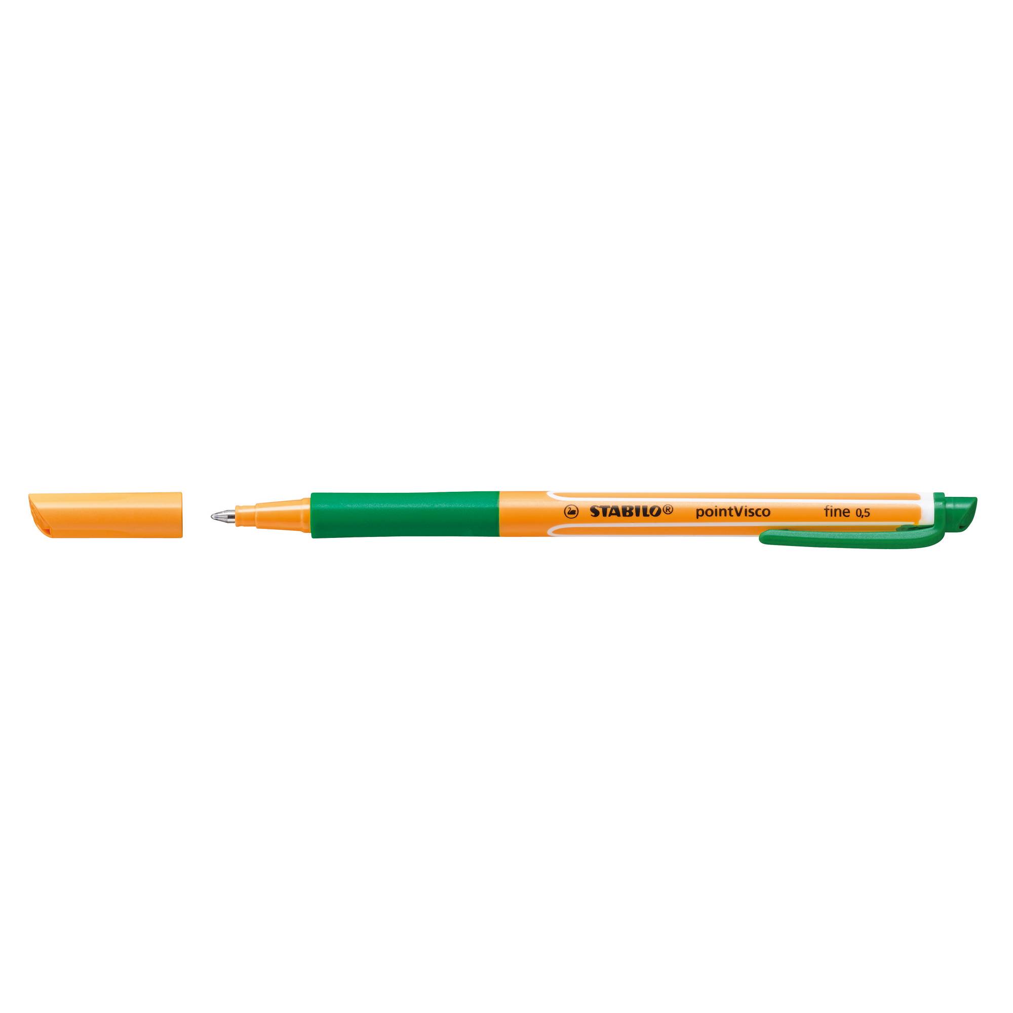 STABILO pointVisco Penna in gel con cappuccio Fine Verde 1 pz-0