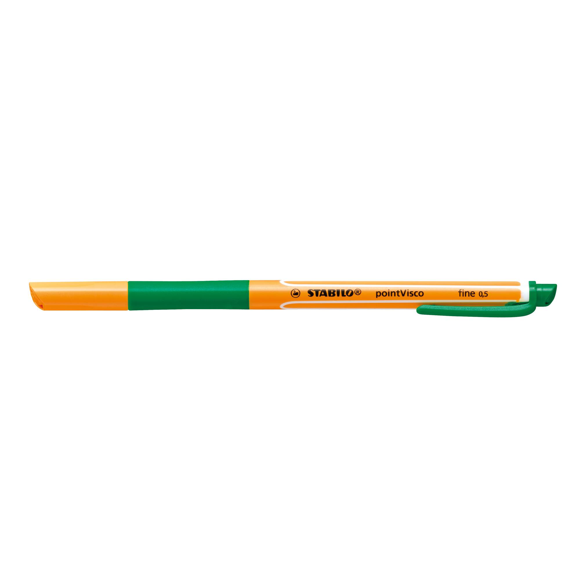 STABILO pointVisco Penna in gel con cappuccio Fine Verde 1 pz-1