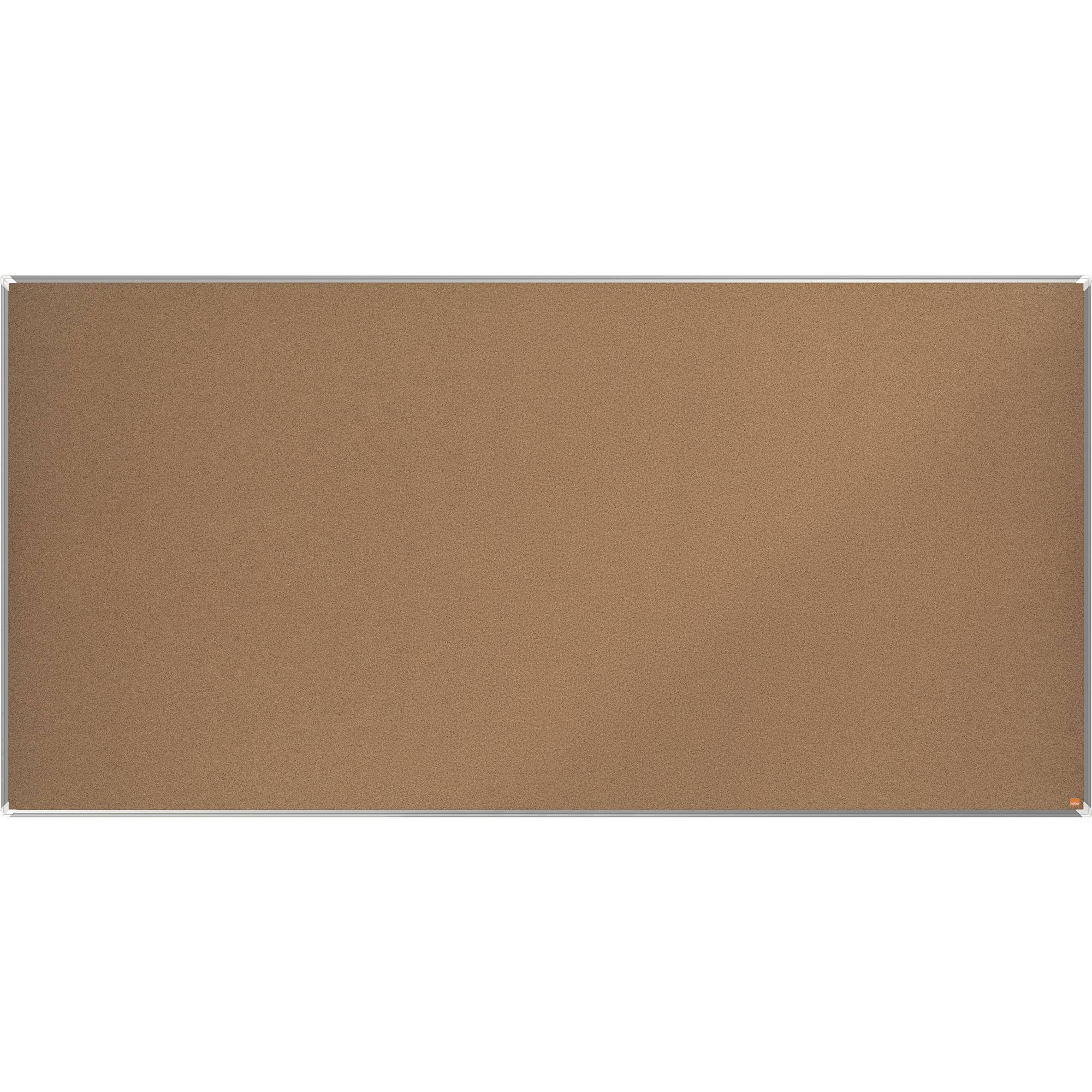 Nobo Premium Plus bacheca per appunti Interno Marrone Alluminio (Nobo 1915186 Pr-0
