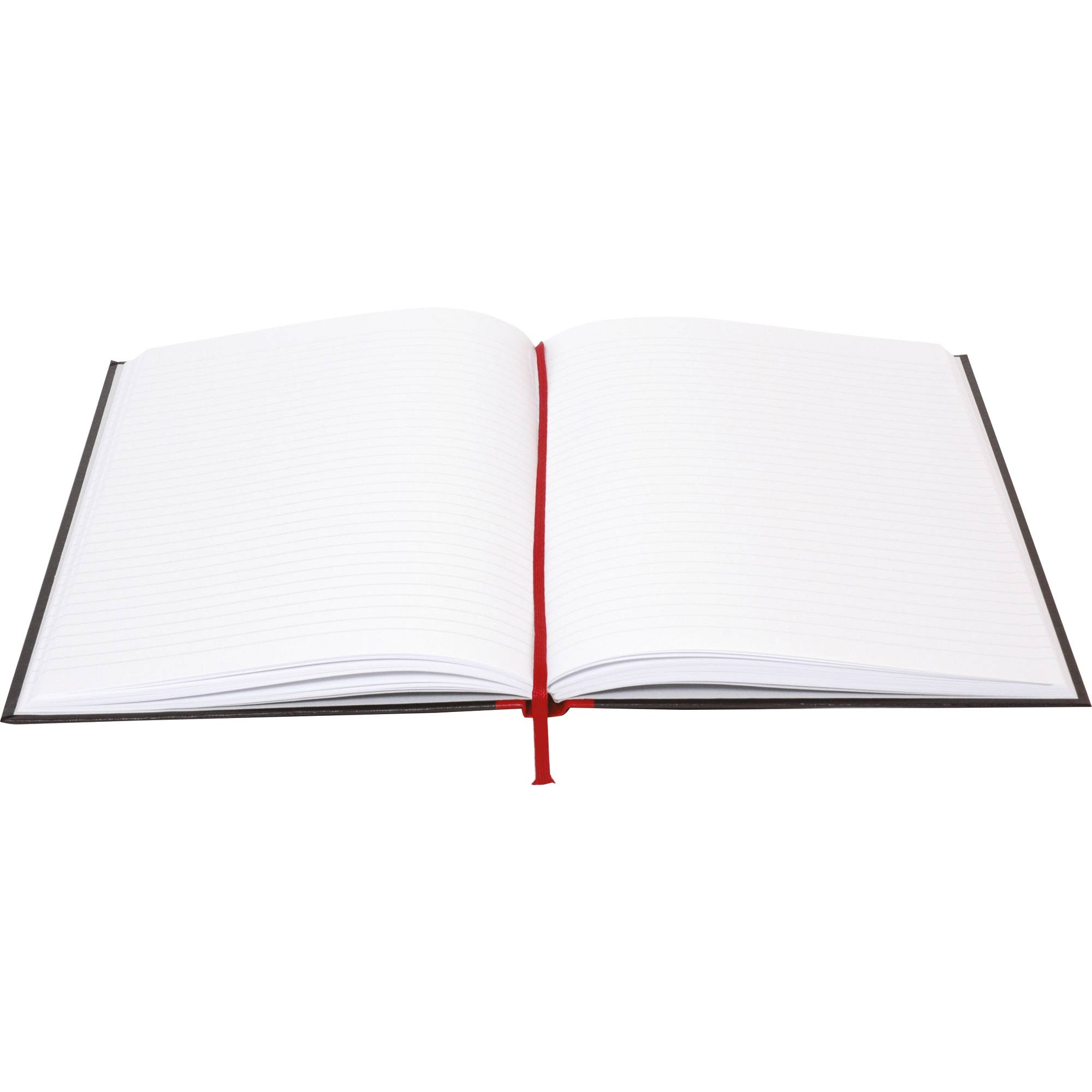 Quaderno OXFORD Oxford Office Book A4 nero/rosso DIN A4 quadrettato nero-1