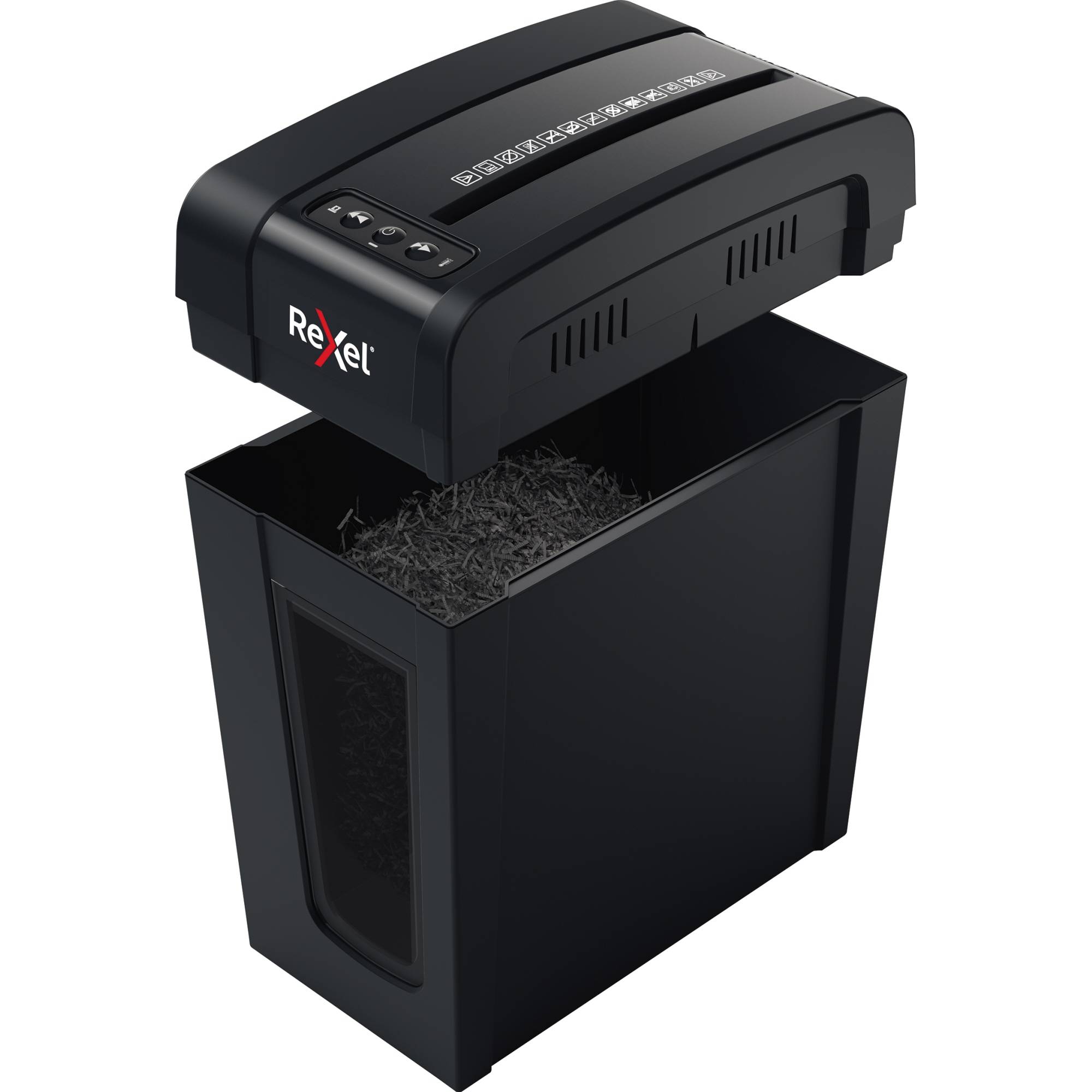 Rexel Secure X8-SL Aktenvernichter Kreuzschreddern 60 dB Schwarz (2020126EU)-2