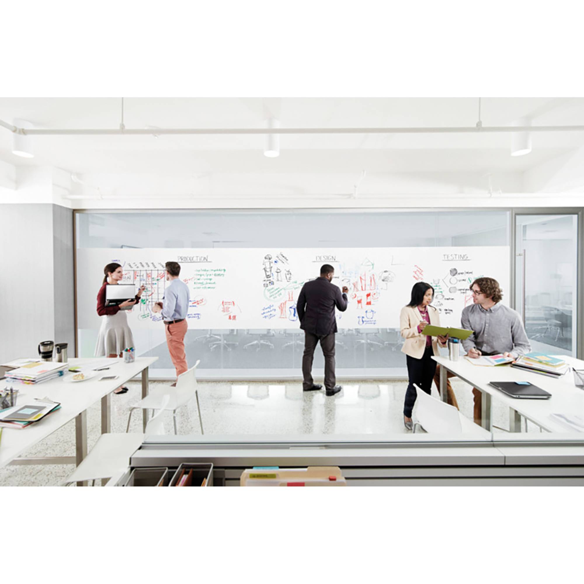 Lavagna cancellabile Post-it® Flex & Write Surface 1,219 m x 1,829 m FWS6x4-1