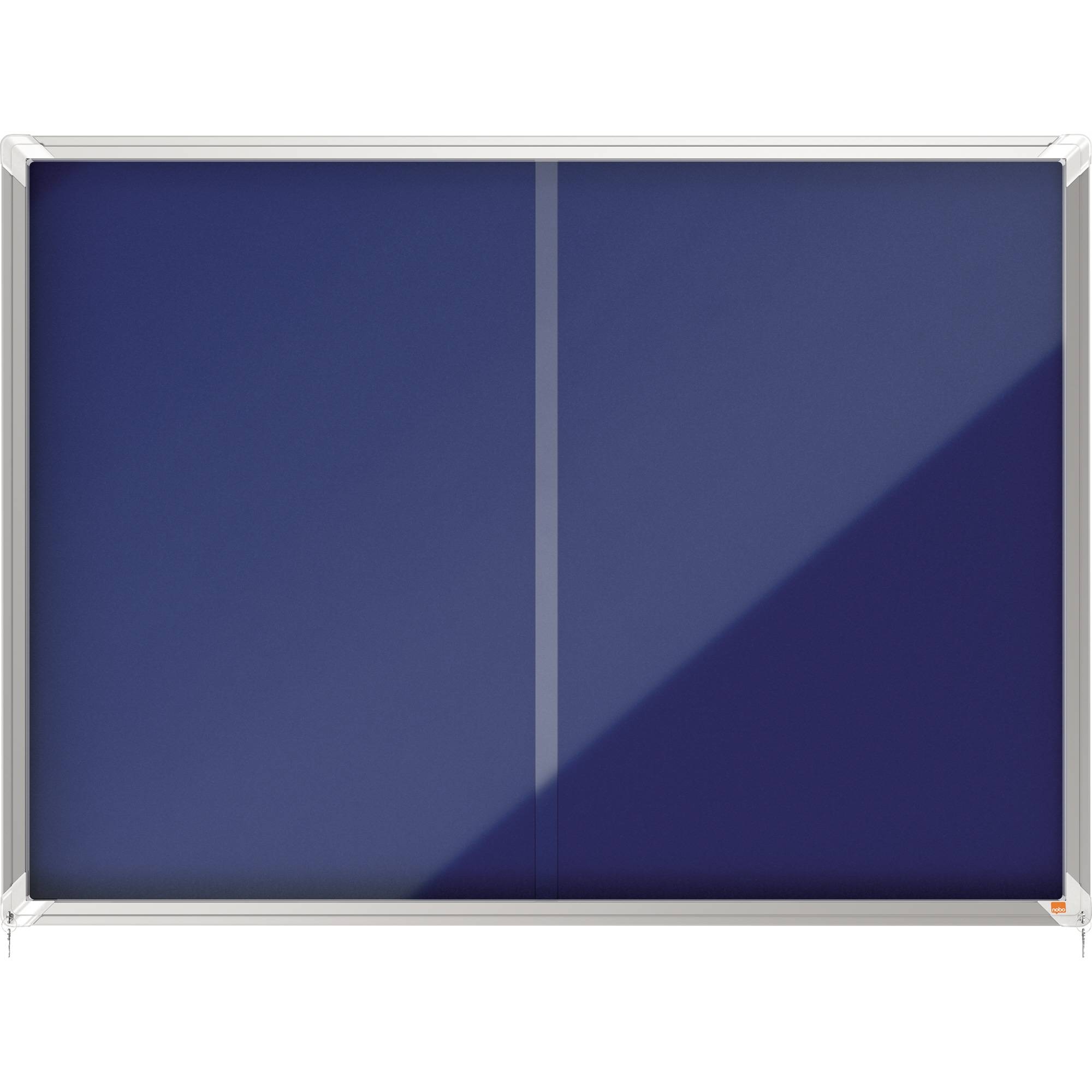 Nobo 1915334 bacheca per appunti Interno Blu Alluminio (Nobo 1915334 18 x A4 Pre-0