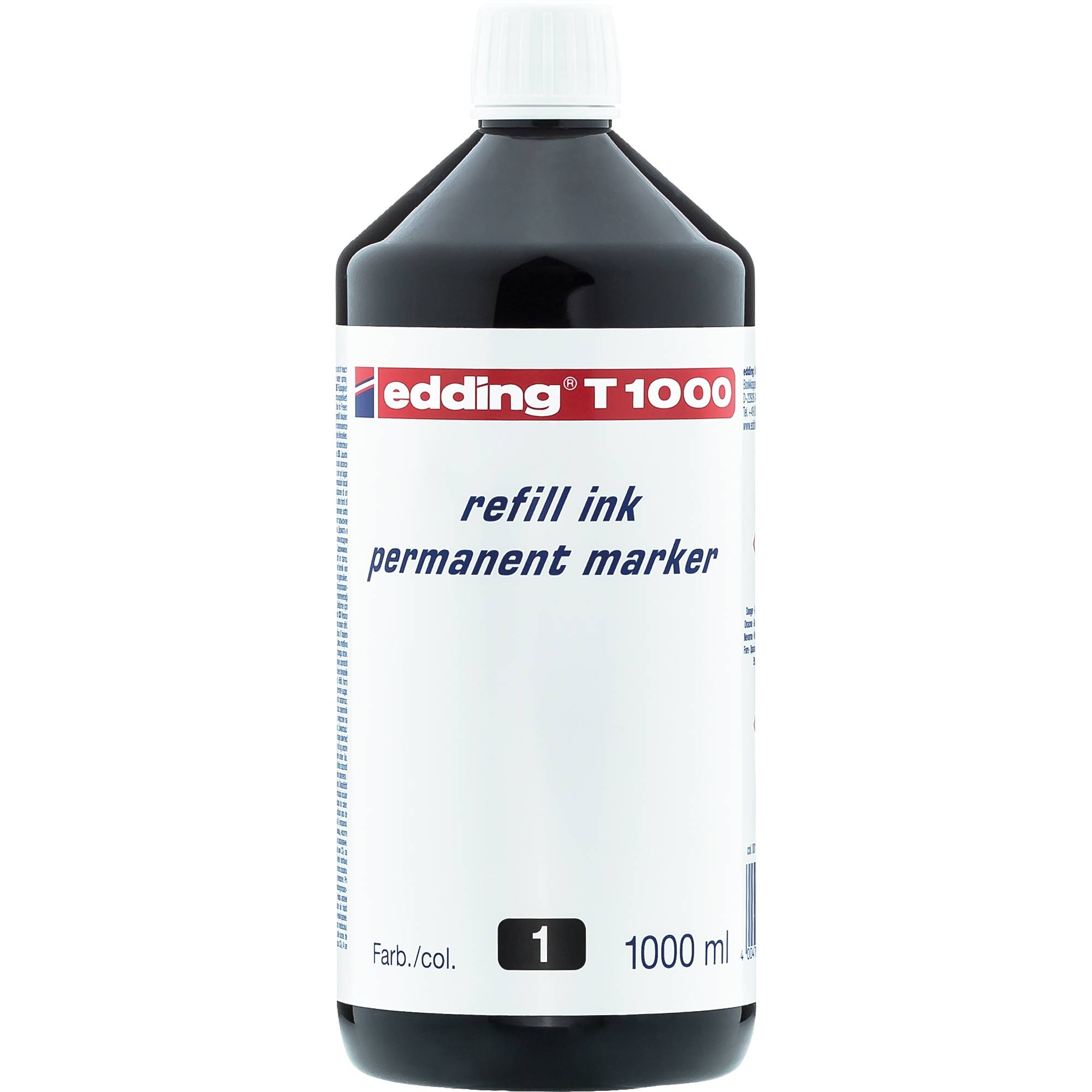 edding Nachfülltusche, für: Permanentmarker, Schreibf.: schwarz (4-T1000001)