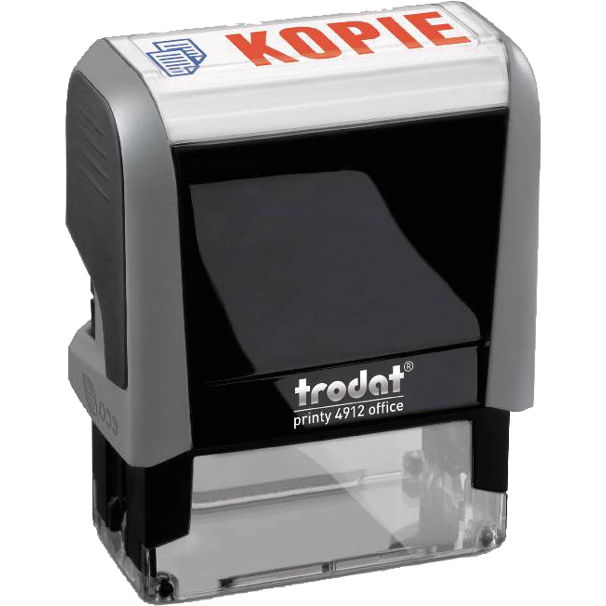 Trodat Textstempel 4912 gr Kopie (4912Office4.0 K)-0