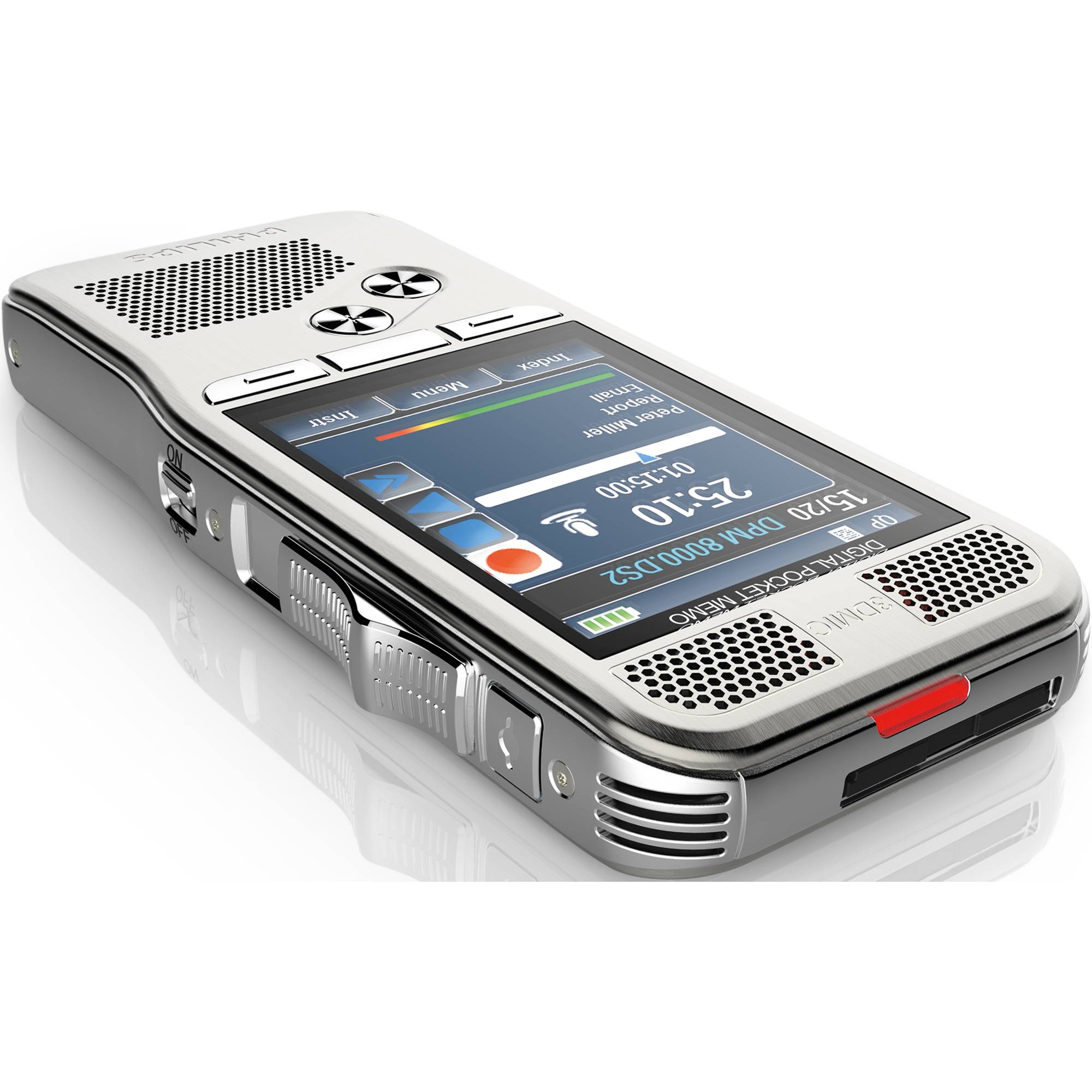 Philips DPM 8300 dittafono Memoria interna Argento-2