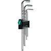 Wera 950/9 Hex-Plus 1 - Inbusschlüssel-Set - 9 Stücke - in clip fastener (05022087001)