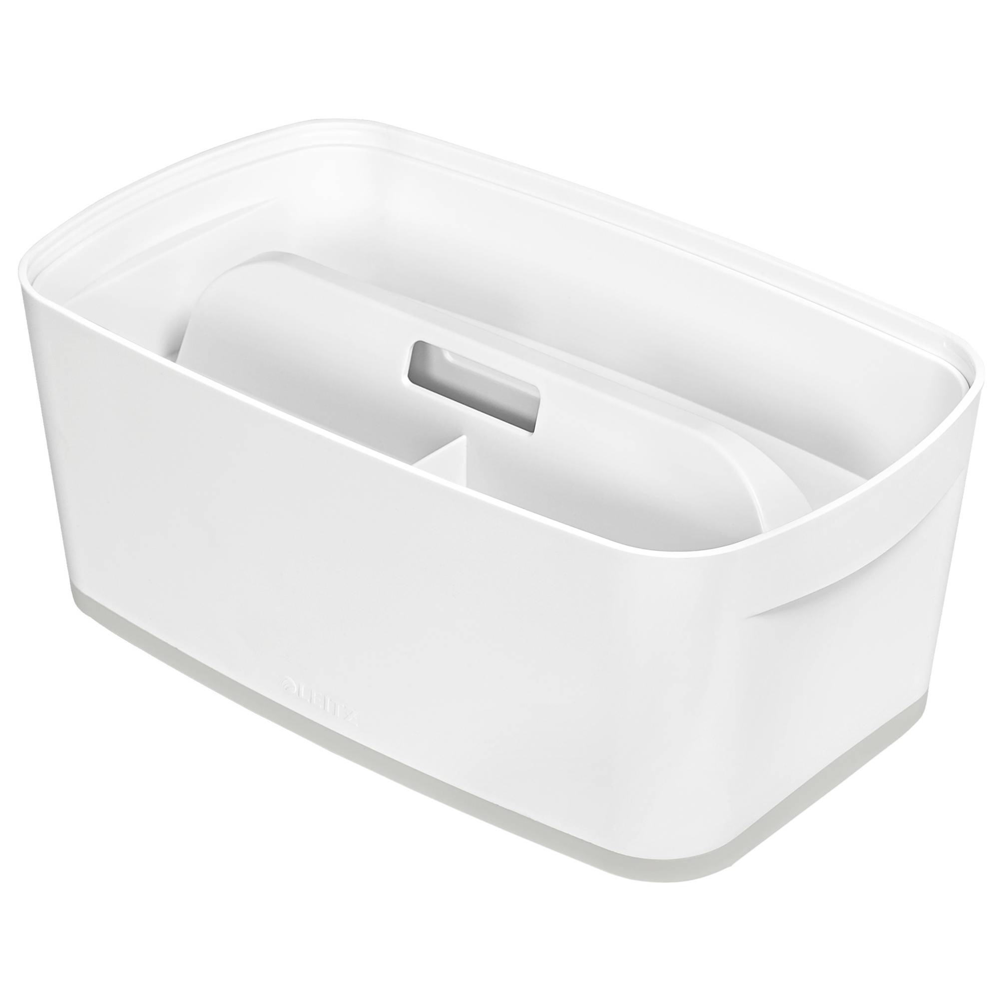 Scatole Portaoggetti Leitz MyBox WOW Con coperchio Piccolo Bianco Grigio ABS 5 L 31,8 x 12,8 x 19,1 cm-3