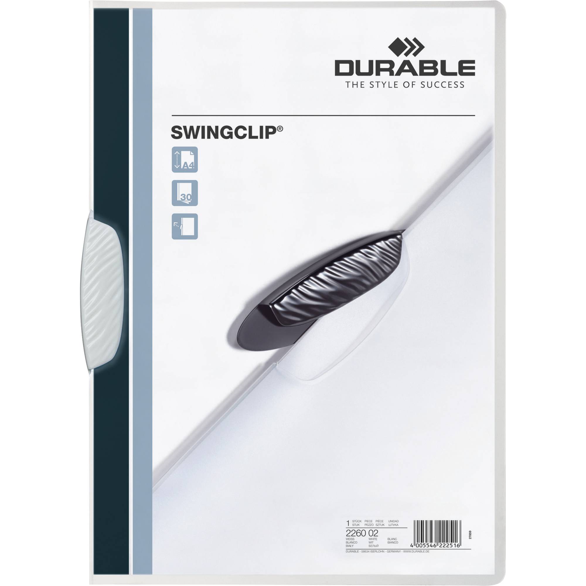 CARTELLINA SWINGCLIP BIANCO-0