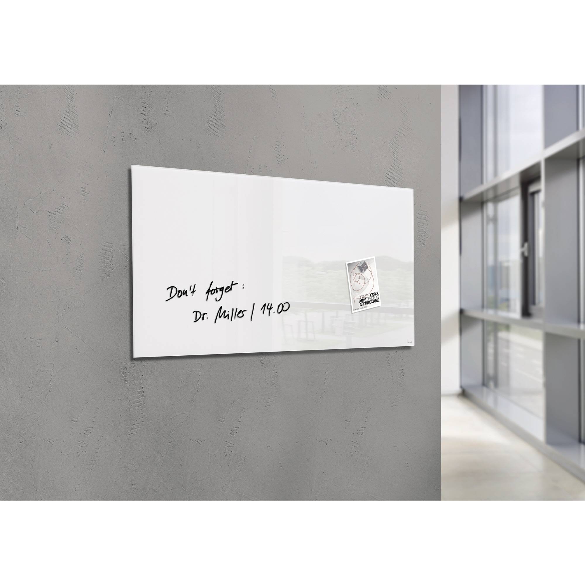 Sigel Glas-Magett Board Artverum® 91,0 x 46,0 cm bianco-3