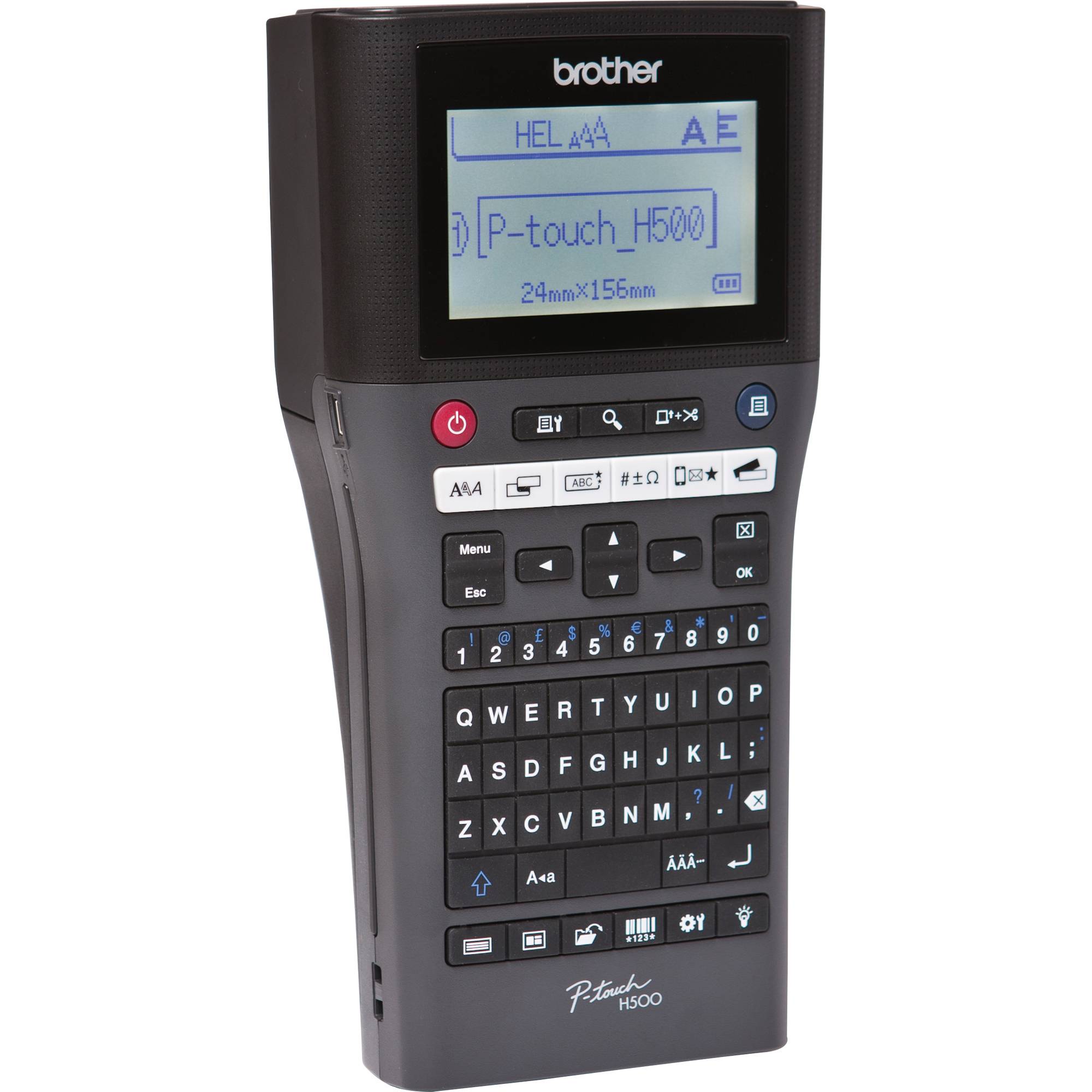 Brother P-Touch PT-H500 - Beschriftungsger?t - s/w - Thermotransfer - Rolle (2,4 cm)-2