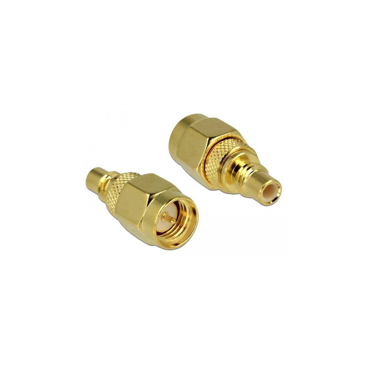 DeLOCK - RF-Adapter - SMC (W) bis SMA (M)-0