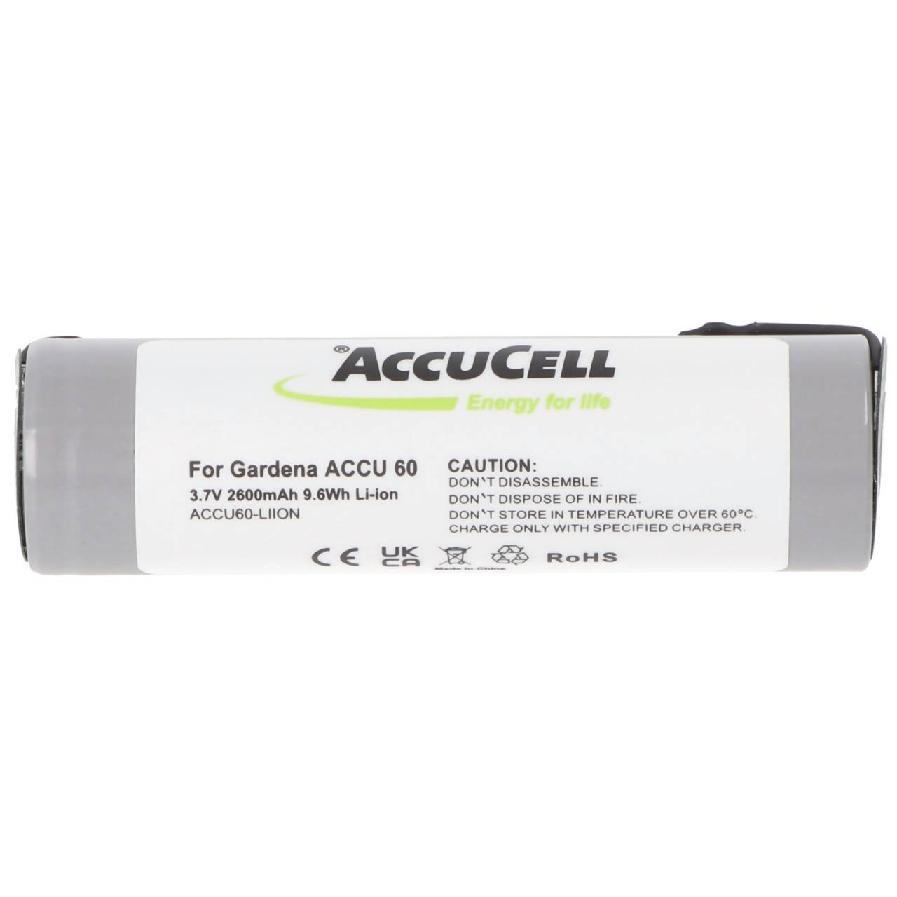 Batteria adatta per la batteria Kärcher WV 50 Plus 1.633-101.0, 6.664-244.0, 1UR18650S-3