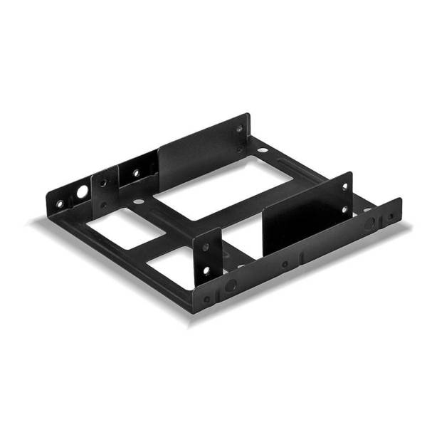 Lindy Caddy Telaio Adattatore Convertitore Da 3,5" A 2 X 2,5" Hdd Ssd Hard Disk