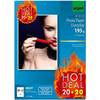 Sigel T1155 - Alta brillantezza - 195 g/m² - Inkjet - A4 - 45 fogli