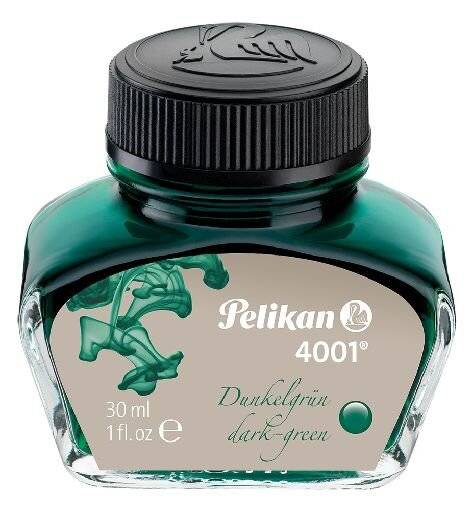 Pelikan Büro Tinte Pelikan 4001 dunkel-grün 30ml (300056)-2