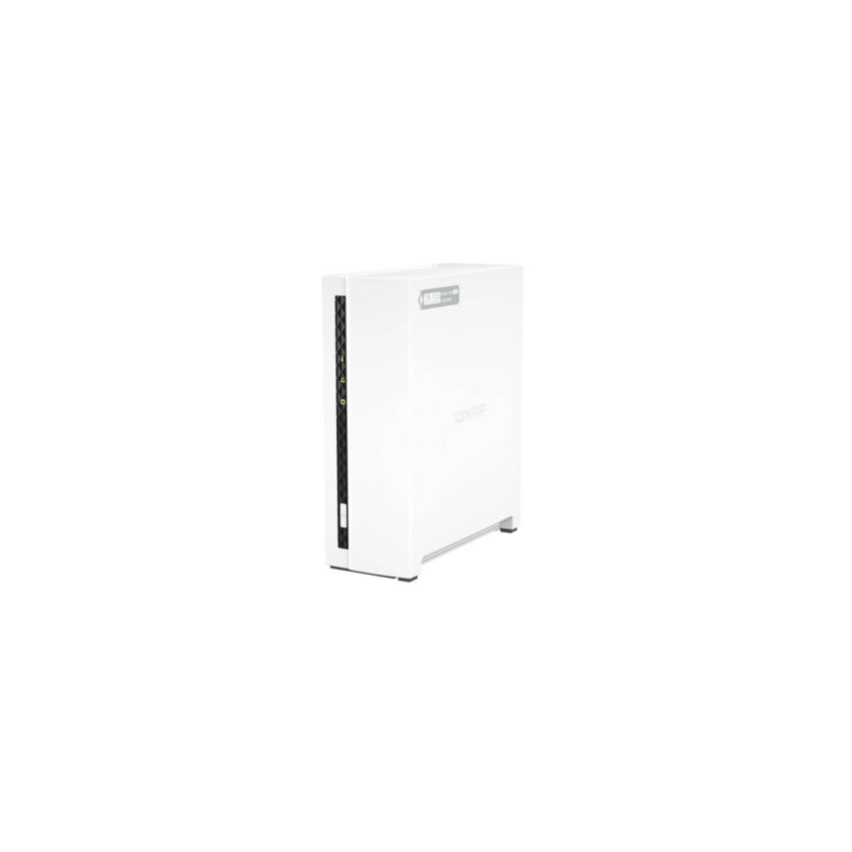 QNAP NAS TOWER 1BAY ARM 4CORE 1.8GHz 1xSATA 6GB/S 3.5"/2.5" 2GB RAM ON-BOARD 1xGbE, 1xUSB3.2 GEN1 1x-4