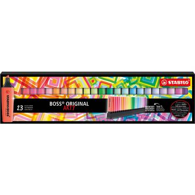 STABILO BOSS ORIGINAL evidenziatore 23 pz Punta smussata Multicolore-0