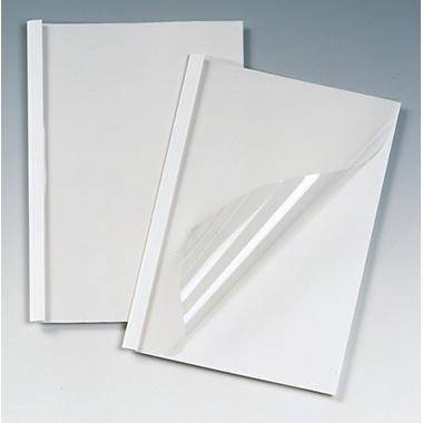 GBC Copertine per rilegatura termica Standard 1,5mm bianche(100)-0