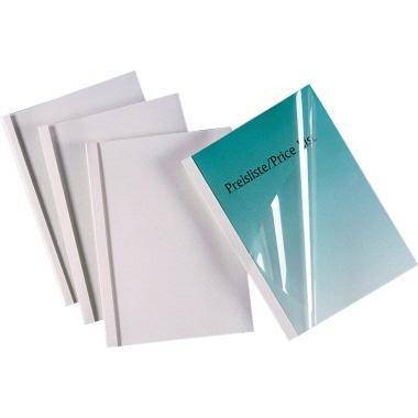 GBC Copertine per rilegatura termica Standard 3 mm bianche (100)-1