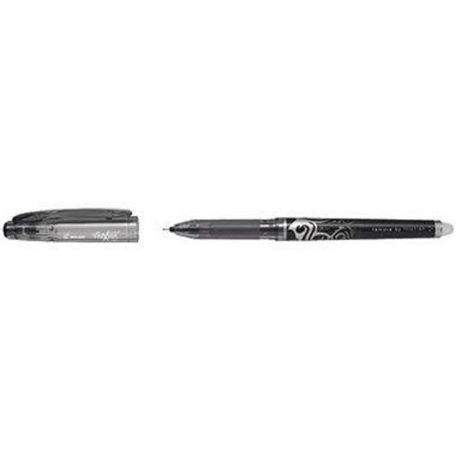 Penna gel cancellabile Pilot Frixion Point - Punta fa fine 0,5 mm - Corsa 0,25 mm - Impugnatura ergonomica - Colore nero