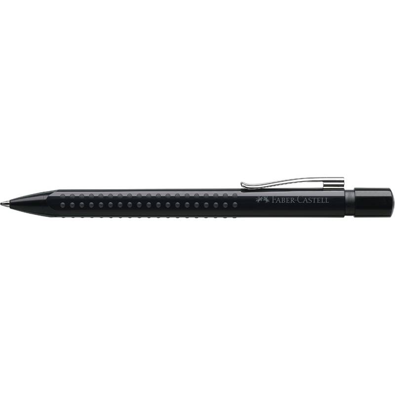 Penna a sfera FABER-CASTELL GRIP2010 nera 0,4 mm blu