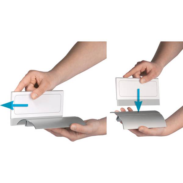 Supporto da tavolo DURABLE Presentatore da scrivania Durevole 6,1x15 15,0 x 8,5 x 6,1 cm