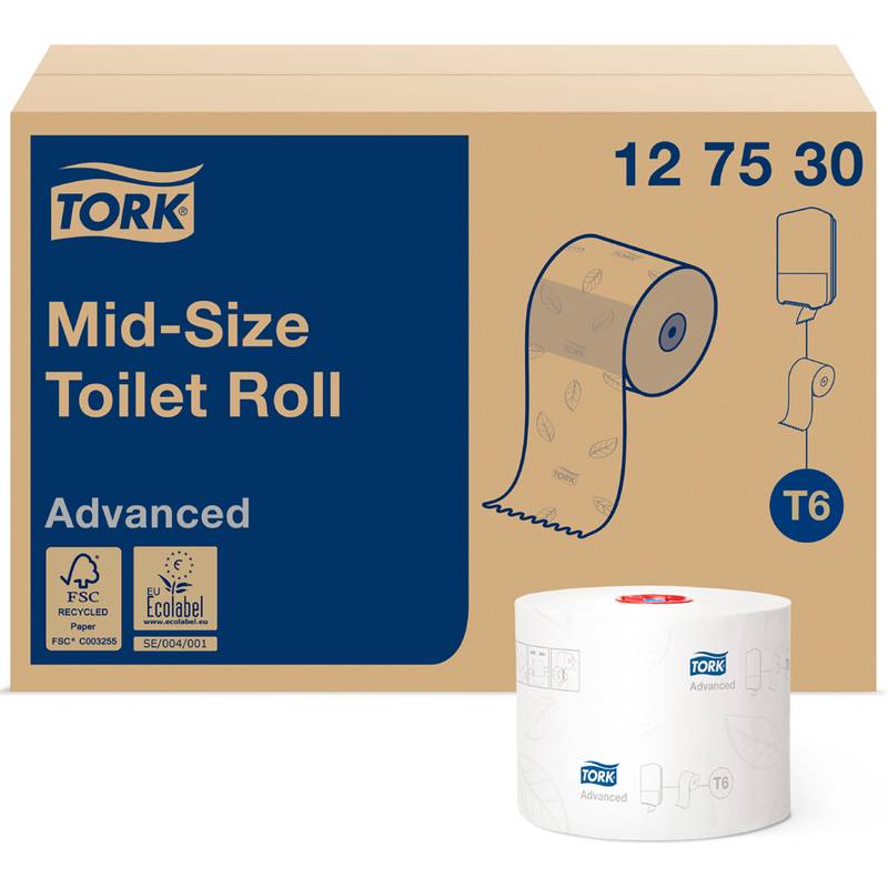 Tork Rotolo carta igienica Mid-Size Advanced-0