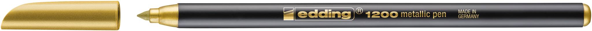 Edding Pennarello in fibra Fasermaler 4-1200053 Oro 1 mm, 3 mm N/A 1 pz.-2