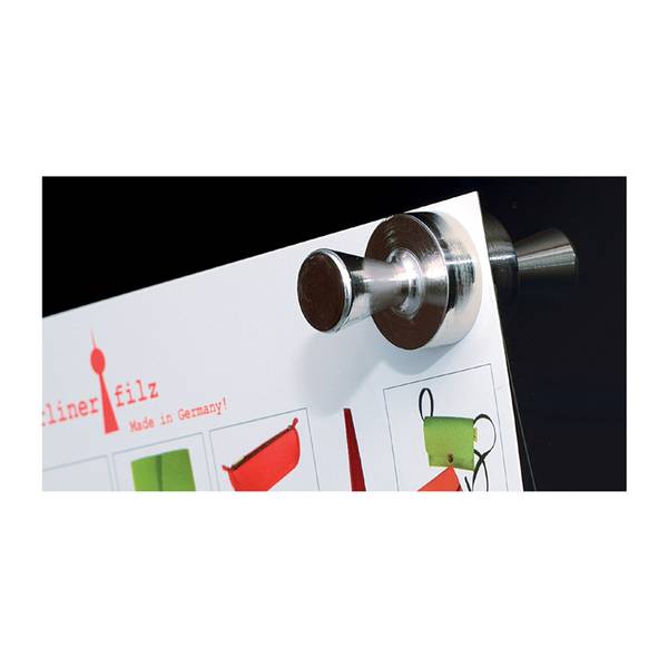 Magnete cono Maul Ø 2,0 x 2,3 argento