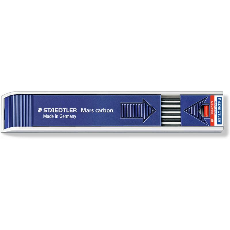 Mine Mars Carbon Staedtler - 2 mm - 2H - 200-2H (Conf. 12)-0