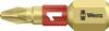 Wera 851/1 BDC PH1X25 05 056400 001 Inserto a Croce PH 1 Acciaio per utensili legato, rivestimento di diamante D 6.3 1 pz.
