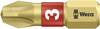 Wera 851/1 BDC PH3X25 05 056404 001 Inserto a Croce PH 3 Acciaio per utensili legato, rivestimento di diamante D 6.3 1 pz.