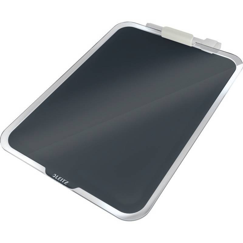 Leitz 39470089 lavagna 216 x 297 mm Vetro (Leitz Cosy Glass Desktop Easel Velvet Grey)-1