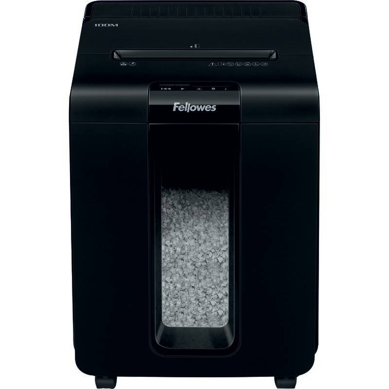 Distruggidocumenti automatico 100M - a mini frammenti - Fellowes-0