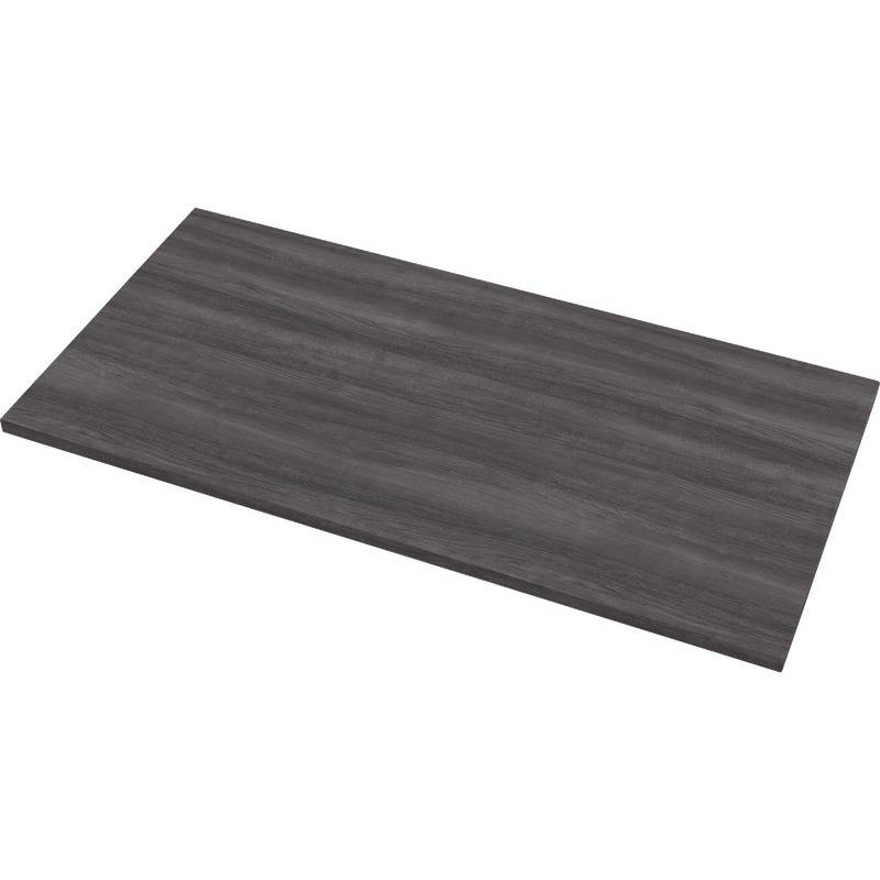 Fellowes 9871101 piano di scrivania per computer Forma rettangolare Melammina PVC Quercia (Fellowes Desktop Newport Oak-0