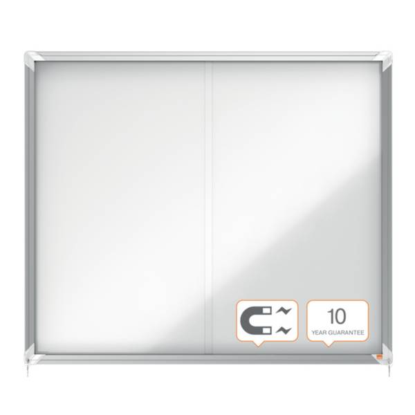 Nobo Premium Plus Magnetic Vitera di Loca Gate 15xa4 - 1140x970mm - Surface magnetico - Bianco