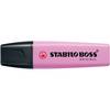 Evidenziatore Boss Pastel Stabilo - 2-5 mm - 70/158 (Fucsia Freddo Conf. 10)